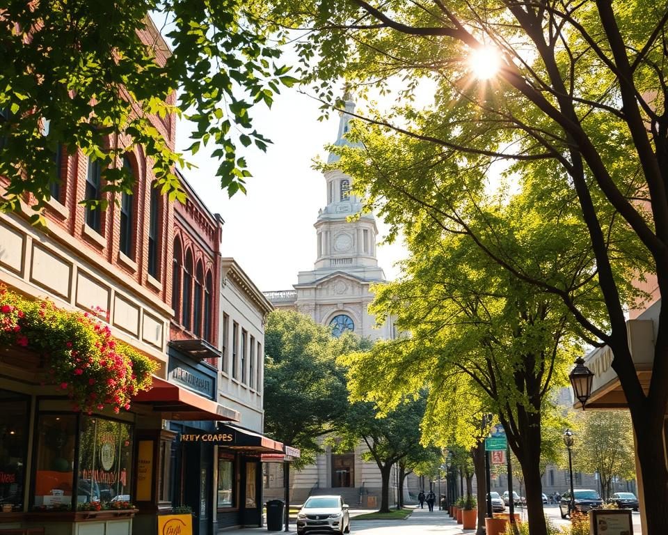 Downtown Green Bay street scene