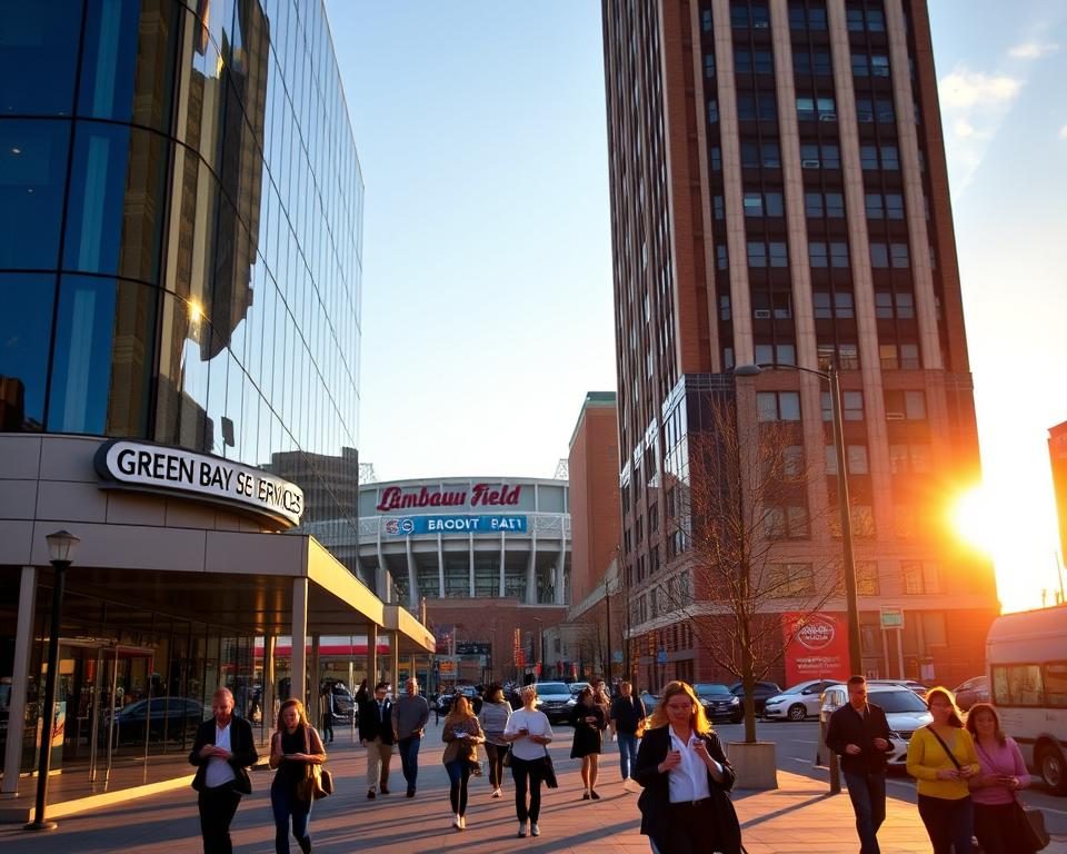 Green Bay street scene